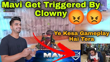 Mavi Get Triggered By Clowny 😡😡 #mavi #maviangry | X soark #scout #tx #ultron #gill #bgmihighlights