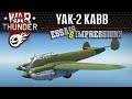 Yak2 kabb  le chasseur lourd soviet  war thunder