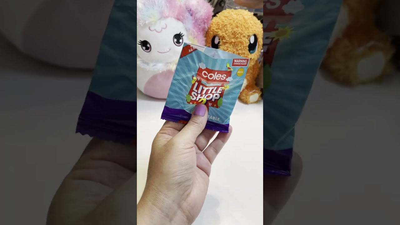 Coles Little Shop 5 #coleslittleshop #unboxing #blindpack #mysterytoy #shortsmaschallenge