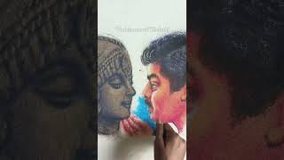 Tribute to Actor Murali😇😇 #Murali #thanjavur #Rangoli #kolam #trending