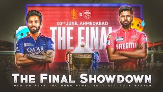 The Final Showdown Rcb Vs Pbks Ipl 2025 Final Edit Atude Status