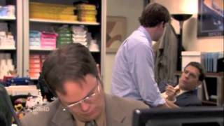 The Office Jim Battlestar Galactica Prank