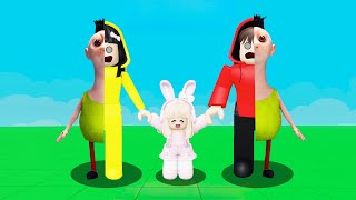 Yuta, Mio Dan Baby Celine Dikejar Hamood Habibie || ROBLOX