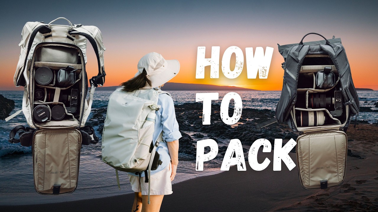 Реальные условия эксплуатации рюкзака для фотоаппарата: 30 л против 20 л | PGYTECH OnePro Ultralight