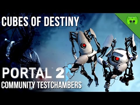 PORTAL 2 - Cubes of Destiny «»  Let's Play Portal 2 | Deutsch Full-HD