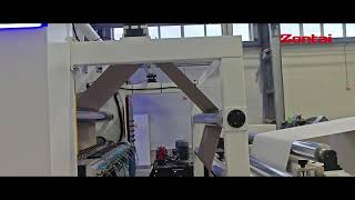 Paper Slitter Rewinder Machine With Shaftless Rewinder