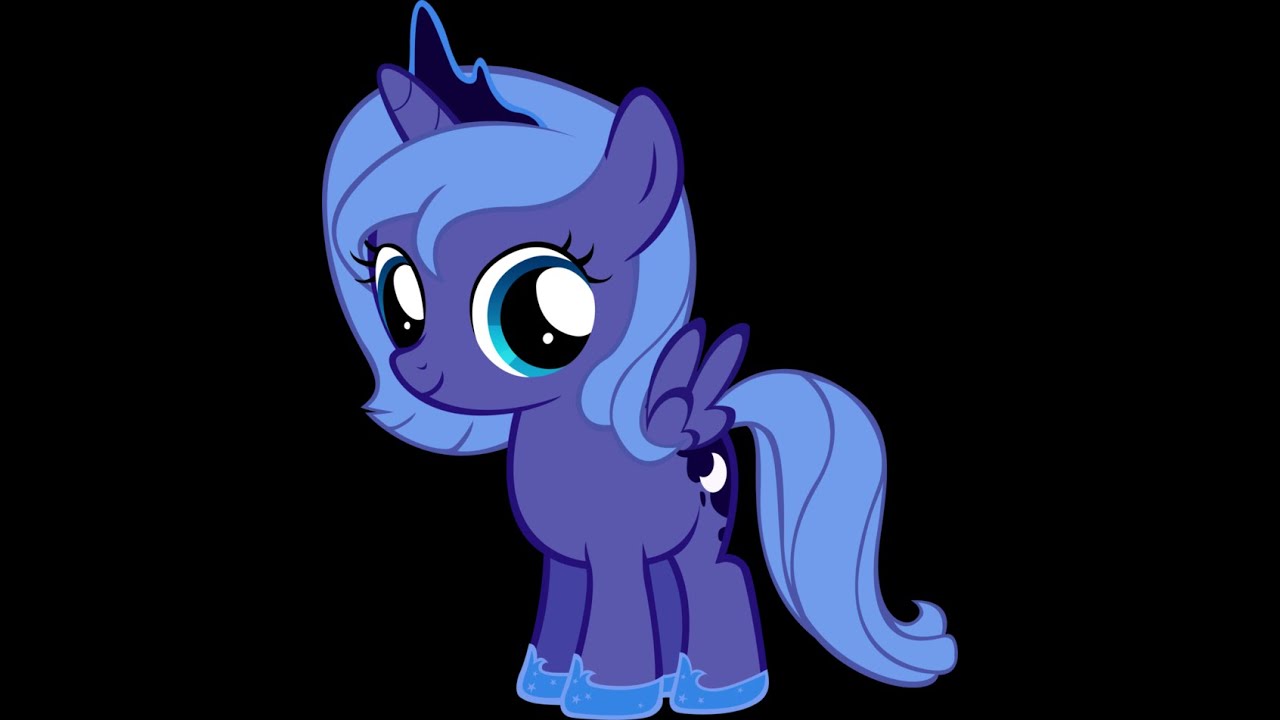 How i draw Mlp Princess Luna - YouTube