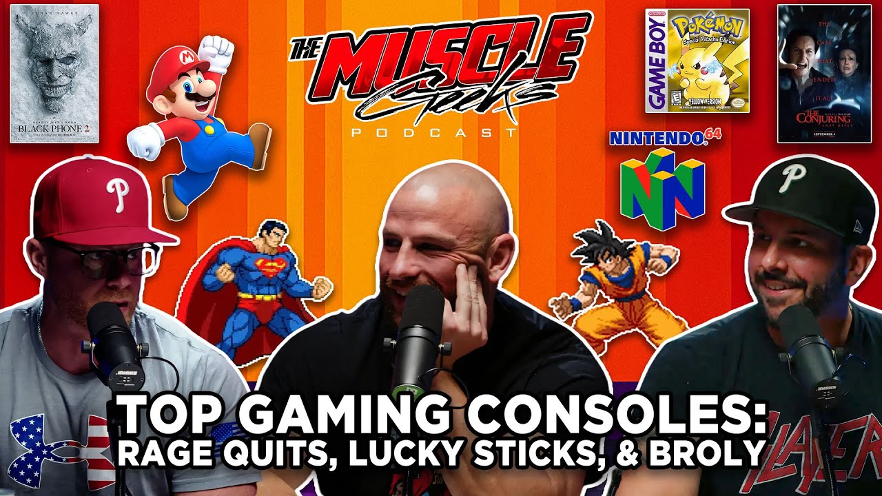 Muscle Geeks Podcast Ep. 19 | Best Game Consoles Ever? + Marvel Zombies and Black Phone 2