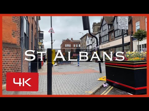 St Albans a city in the heart of England. Filmed in May 2021.