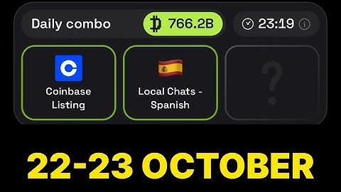 Dropee Daily Combo 22 & 23 October | Dropee Daily Combo  Today | Today Dropee Combo Card |