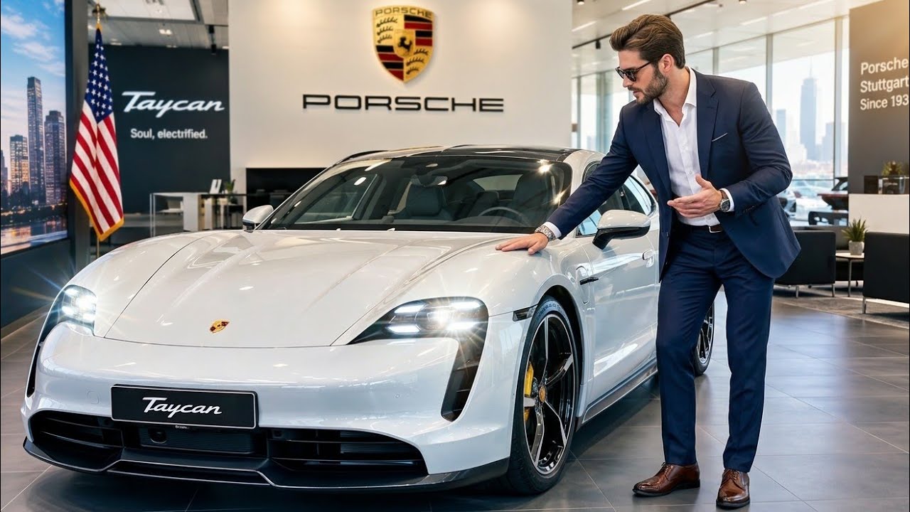 POV: You Walk Into a Porsche Showroom and See THIS! | Porsche Taycan ...