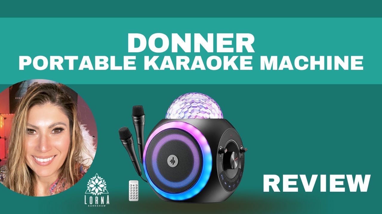 DONNER Portable Karaoke Machine Review YouTube