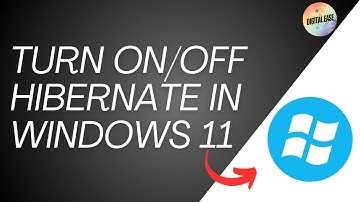 How To Turn On/Off Hibernate In Windows 11