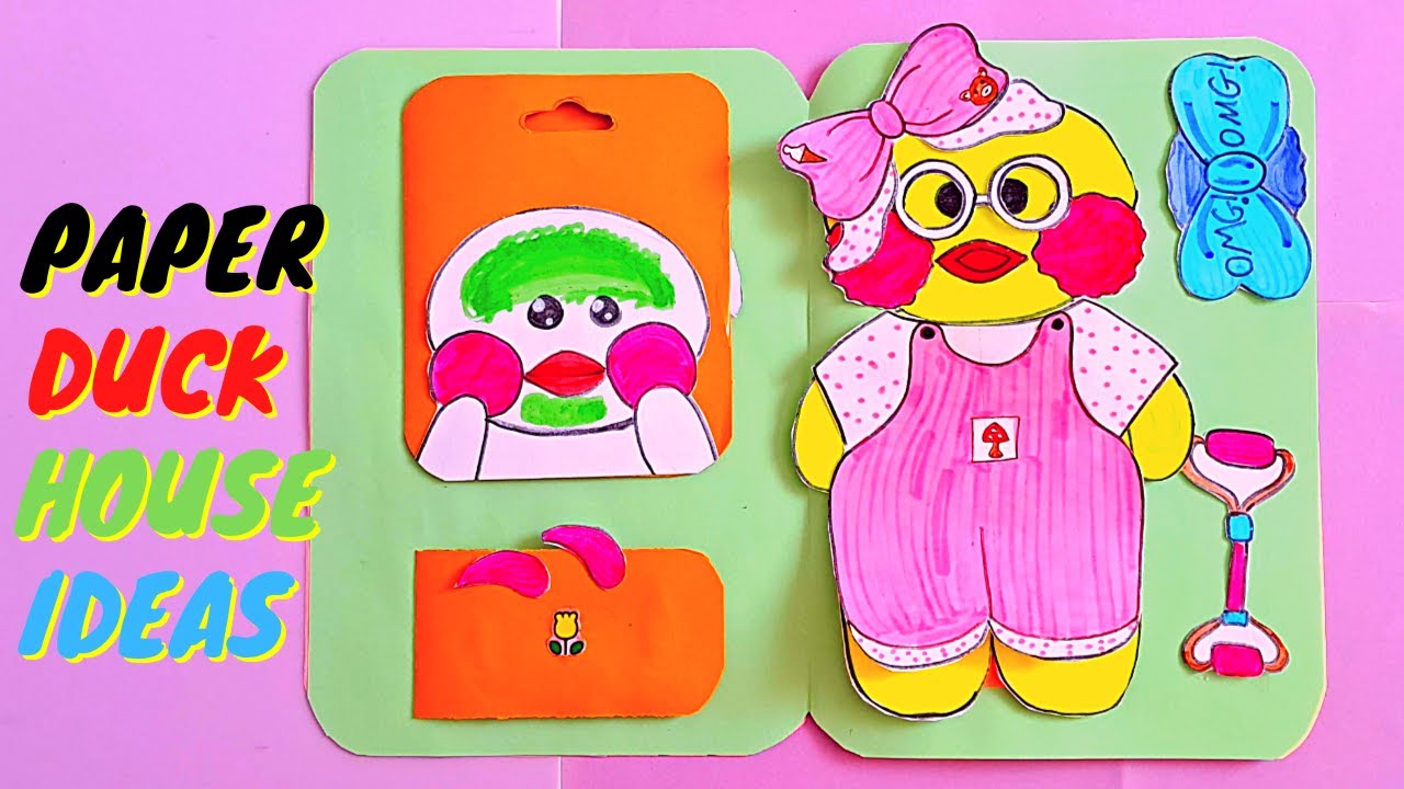 paper duck clothes pictures