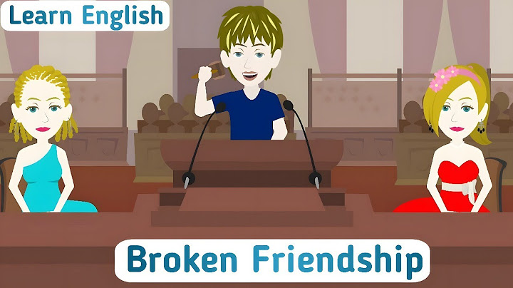 Broken Friendship: Emotional English Story