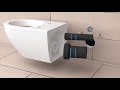 طريقة تركيب المرحاض ذو السيفون المخفي من شركة فيلري آن بوخ  Villeroy & Boch