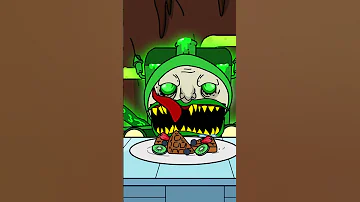 Sad CHOO CHOO CHARLES Radioactive Is So Hungry Cartoon Animation 