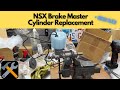 How to Replace NSX Brake Master Cylinder &amp; Bench Bleed it | 1991-2005