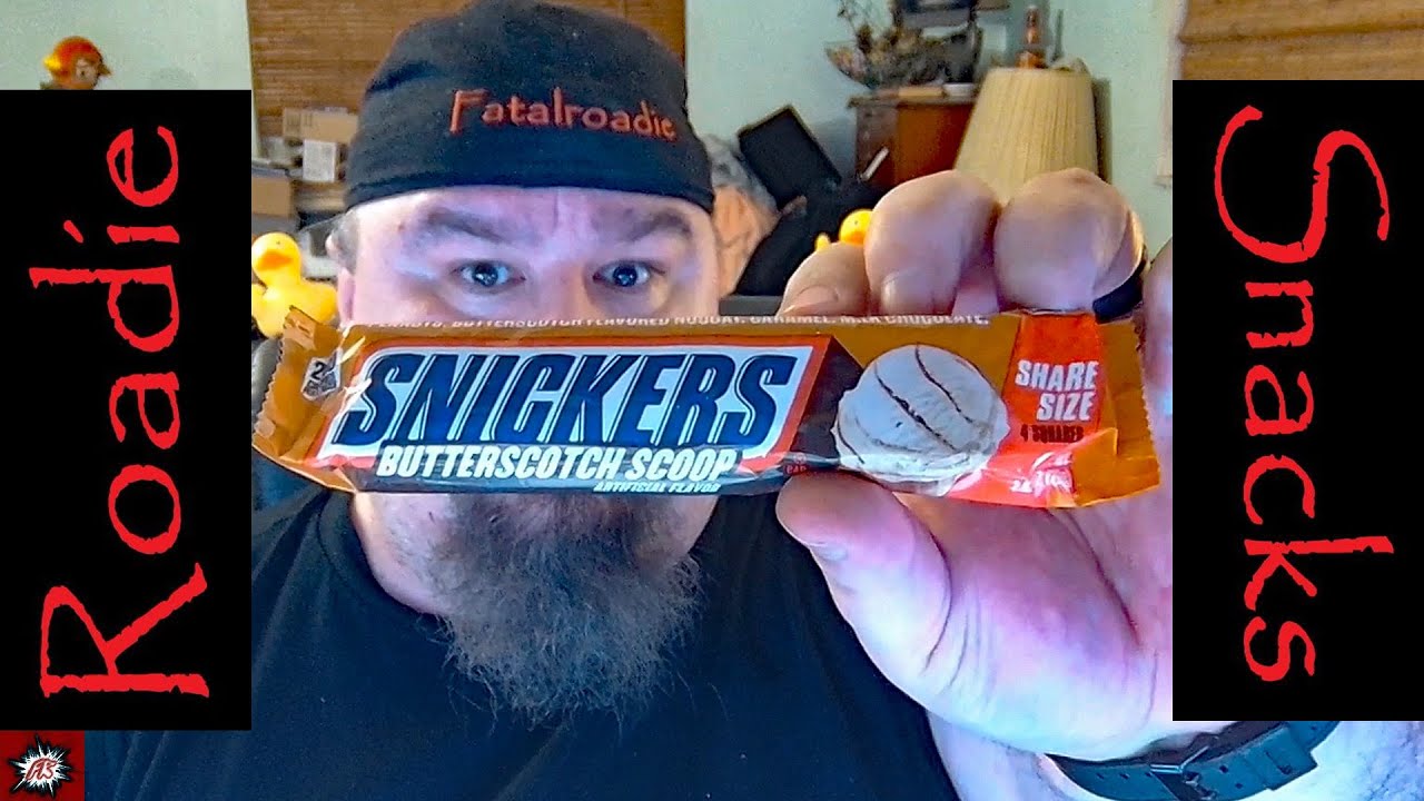 Roadie Snacks: Butterscotch Scoop Snickers