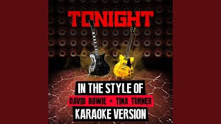 Video thumbnail of "Ameritz Karaoke - Tonight (In the Style of David Bowie + Tina Turner) (Karaoke Version)"