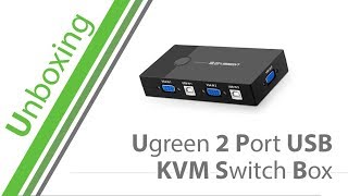 Unboxing - Ugreen 2 Port USB KVM Switch Box