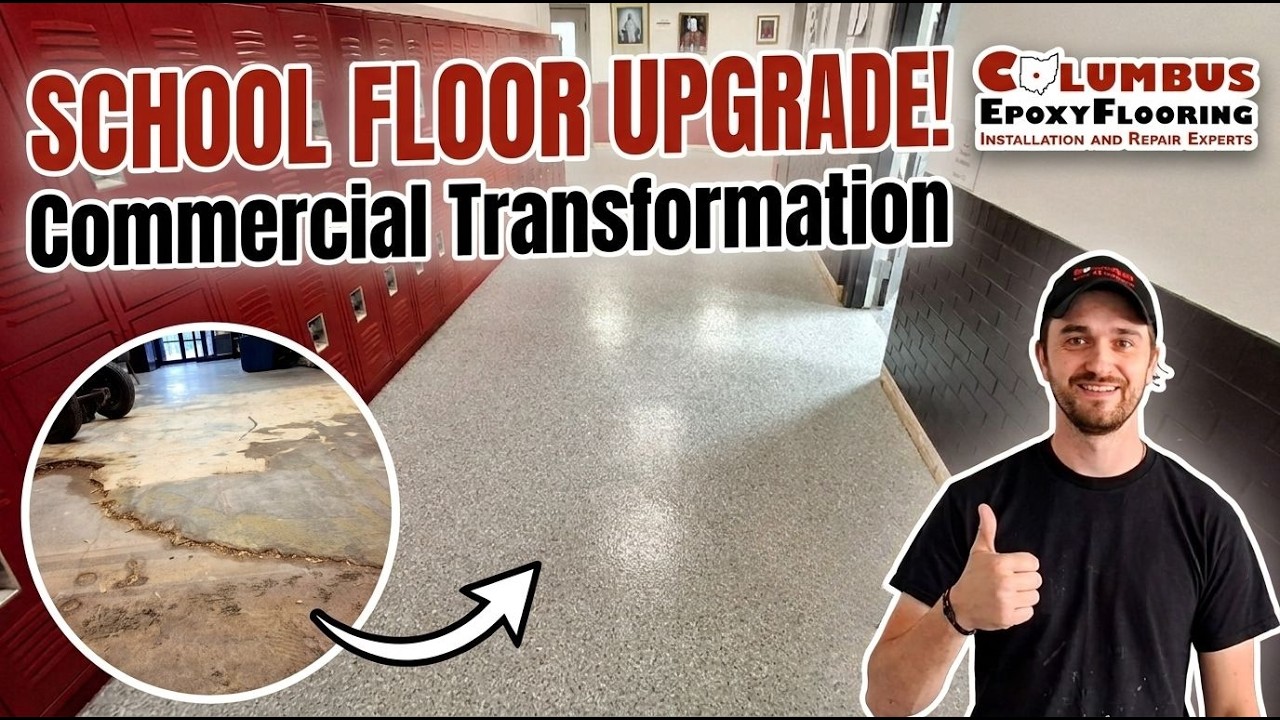 Educational facilities take a beating year-round, so bringing in a durable, seamless resinous system that withstands high foot traffic and daily maintenance is essential.

Our team takes a lot of pride in executing every step of these commercial jobs—from concrete preparation and mechanical grinding to the final topcoat details—to make sure the floor holds up for the long haul.

In this video, we walk through:
• Concrete surface preparation and mechanical profiling
• Seamless application process designed for heavy wear
• Final finished look and long-term maintenance benefits

Whether you manage a school, commercial facility, or industrial property in Central Ohio, getting the surface prep and product spec right is what makes all the difference.

📍 Serving Columbus & Central Ohio
🌐 https://columbusepoxyflooring.com/contact/
📞 Reach out directly to discuss your upcoming facility projects or schedule a site evaluation.

PROFESSIONAL EPOXY PRODUCTS
https://columbusepoxyproducts.com/

Instagram - https://www.instagram.com/columbusepoxyflooring/
Facebook - https://www.facebook.com/ColumbusEpoxyFlooring/