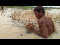 Amazing Traditional Net Fishing Big catch