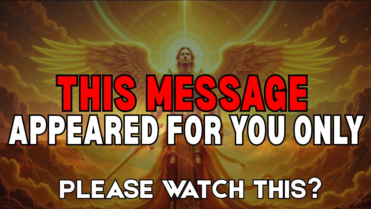 Chosen One, God Says This Message Was Meant Only For You Today 📜