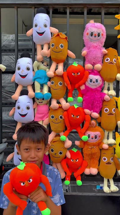 Boneka tung tung sahur 🥰🧸 Weird but Adorable Dolls #italianbrainrot #brainrot #trendingshorts