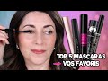 Top 5 mascaras  vos favoris pour des cils parfaits