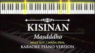 Download lagu Kisinan - Masdddho ( KARAOKE PIANO - MALE KEY  )