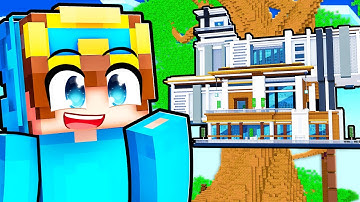 I Built a SECRET TREEHOUSE From My Friends!