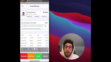Optimal DFS | Max Exposures Feature