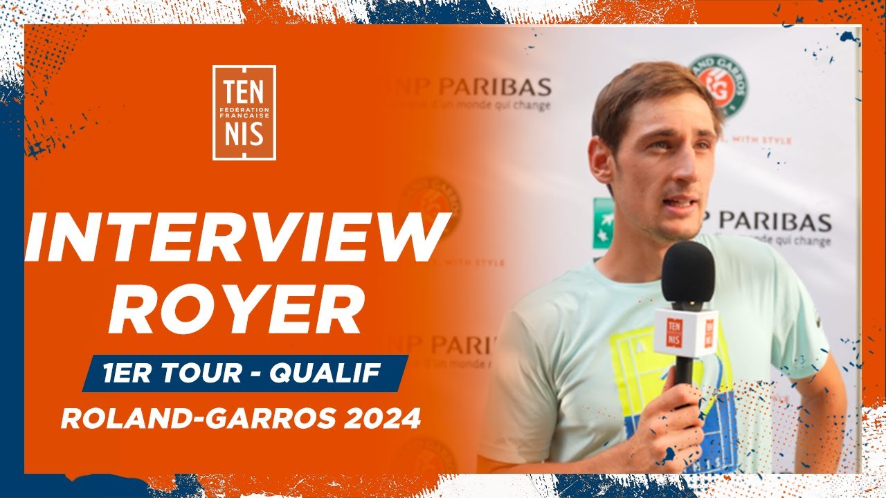 Première victoire à Roland-Garros pour Valentin Royer | Roland-Garros 2024