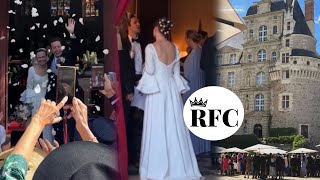 Royal Wedding at Château de Brissac with King Philippe and Queen Mathilde | Annabel de Cossé-Brissac