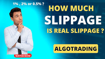 How much SLIPPAGE is REAL SLIPPAGE in ALGO TRADING ? | Live Zerodha PNL