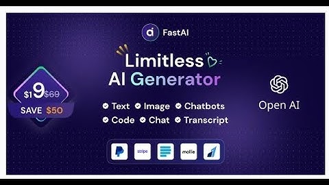 FastAi   SaaS AI Content Voice Text Image Chat and Code Generator