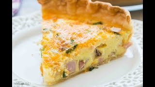 How to make Ham Quiche recipe | The Recipe Rebel