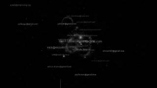 code_swarm - JRuby (git repo visualization: Sept 2001 - Sept 2011)
