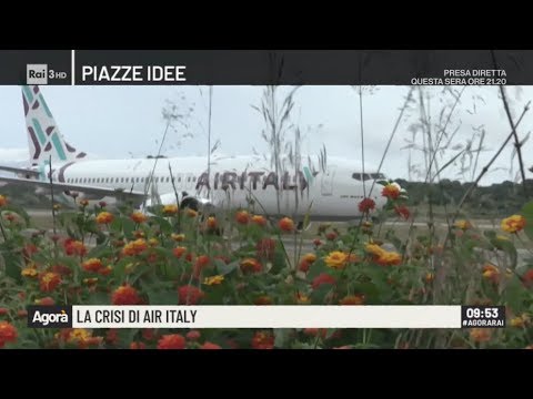 La crisi di Air Italy - Agorà 17/02/2020