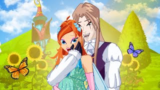 Plantswar Winx/ Валтор и Блум романтические поцелуй 💋#animation #clubwinx #valtor #love #winx