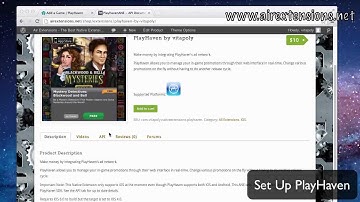 Setting Up PlayHaven Air Native Extension by vitapoly