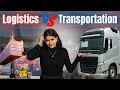 Transportation Vs Logistics Management | Difference Between Transportation and Logistics Management