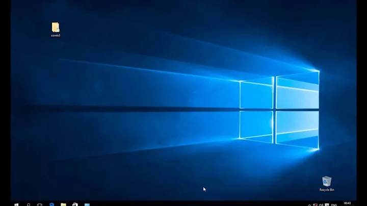 CorelDraw X3 VS windows10 task menu