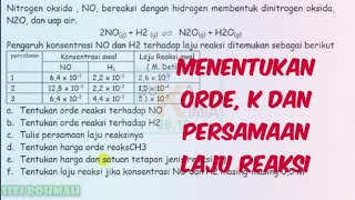 Determining Order K Value And Reaction Rate  Sma Chemistry