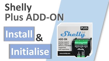 Shelly Add-On-installatie en -installatie
