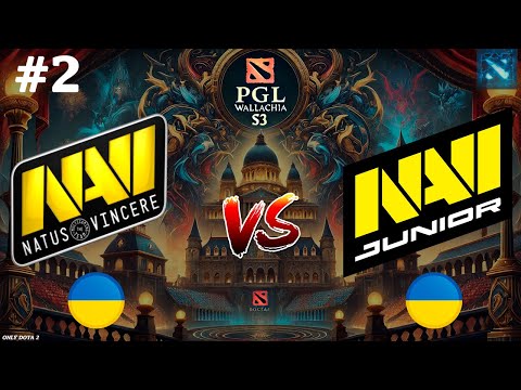 МОГУТ ЛИ МЛАДШИЕ ДАТЬ БОЙ? | Na`Vi vs NaVi Junior #2 (BO3) PGL Wallachia S3