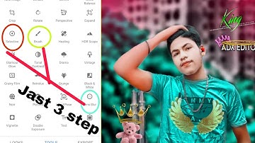 Snapseed - Just 3 steps Blue Effect edit easily || Snapseed photo editing