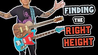 Finding Your Perfect Guitar Height With Right Height Straps