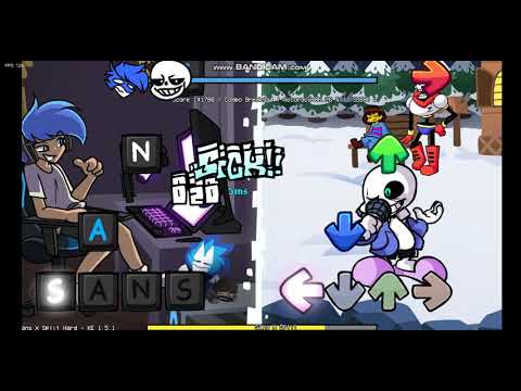 Split Vs Sans Friday night funkin
